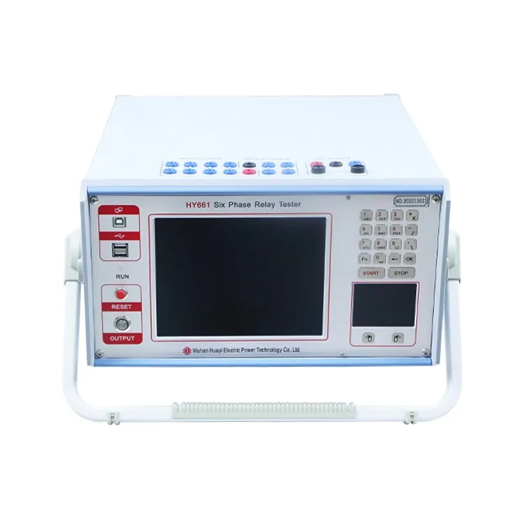 Kuuefaasiline universaalrelee testikomplekt